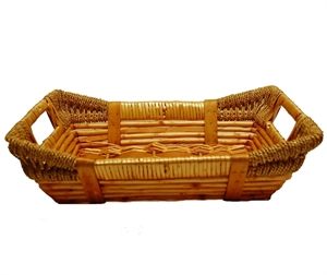 Picture of Rectangular Wooden Basket