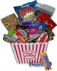 Picture of Family Night Popcorn Tub Gift Basket
