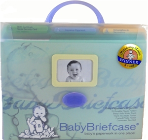 Picture of Baby Briefcase Baby Paperwork Organizer