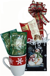 Picture of Snowman Lantern Box & Mug Gift