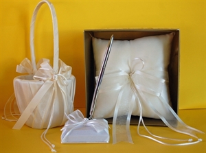 Picture of Wedding Accessories - "Simplicity" 5 pc Set by Beverly Clark