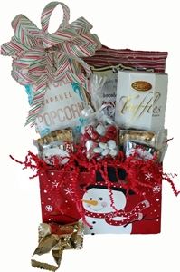 Picture of Snowman Treats Gift Basket - Small