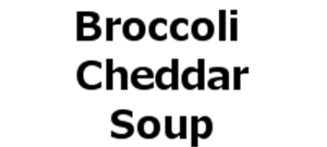 Picture of Broccoli Cheddar Soup - Vegetarian
