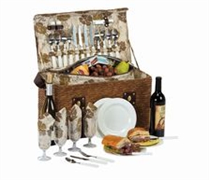 Picture of Woodstock 4 Person Picnic Basket