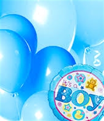 Picture of Baby Boy Balloon Bouquet