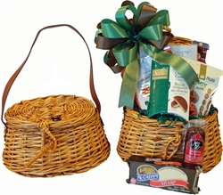 Picture of Fishing Creel Gift Basket