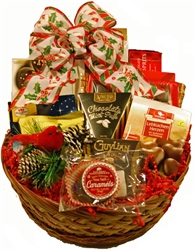 Picture of Christmas Cardinal Gift Basket