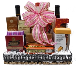 Picture of Indulgent Wine, Cheese & Chocolates Gift Tray