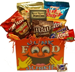 Picture of Junk Food Junkie Gift Basket