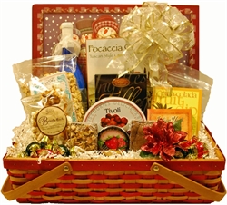 Picture of Covered Snowman Casserole Basket
